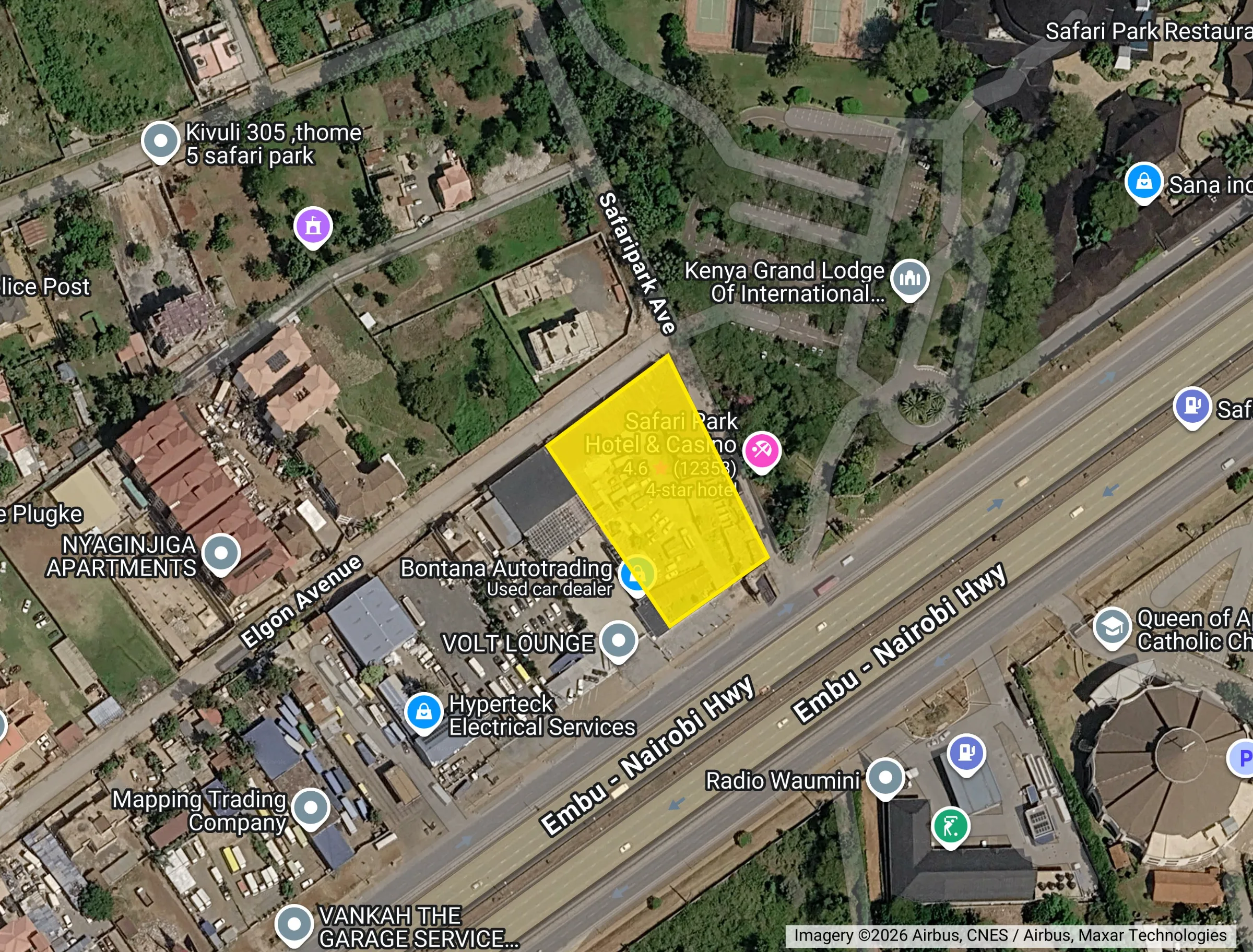 1 Acre Land for Sale next to Safari Park, Thika Road land for sale in Roysambu photo 3