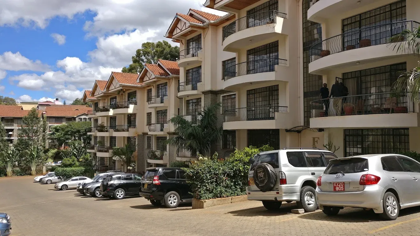 Merlin Court apartment development in Lavington