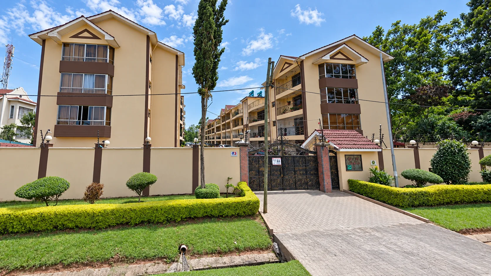 Muthangari Suites apartment development in Lavington