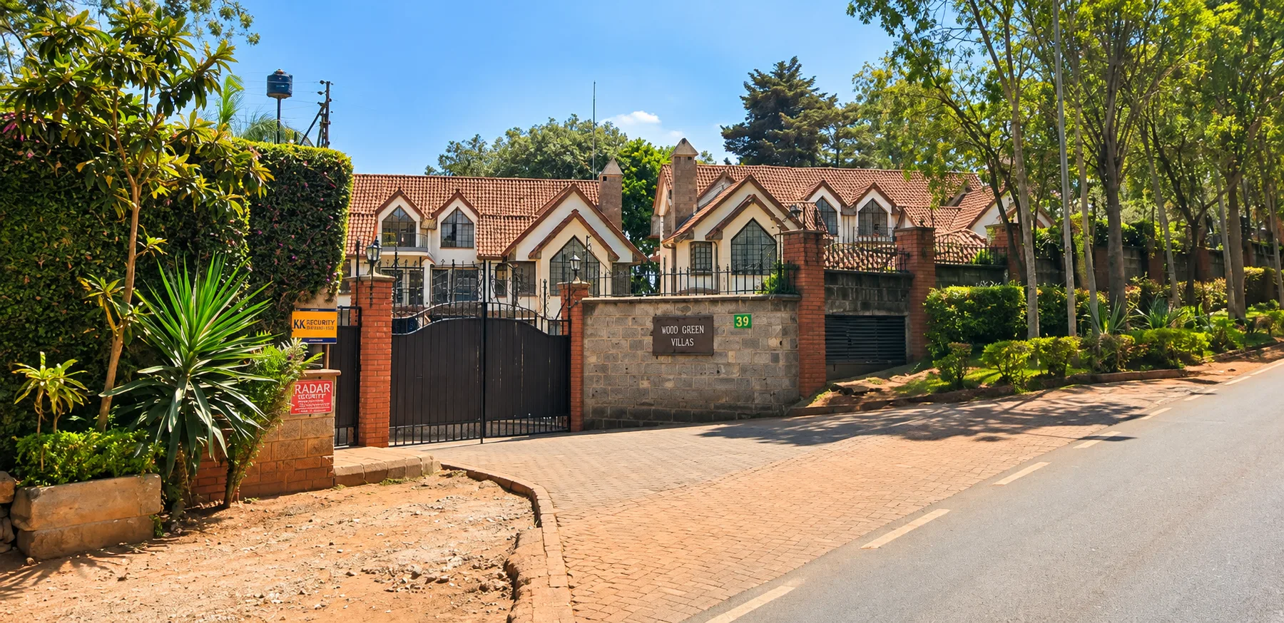 Wood Green Villas apartment development in Lavington
