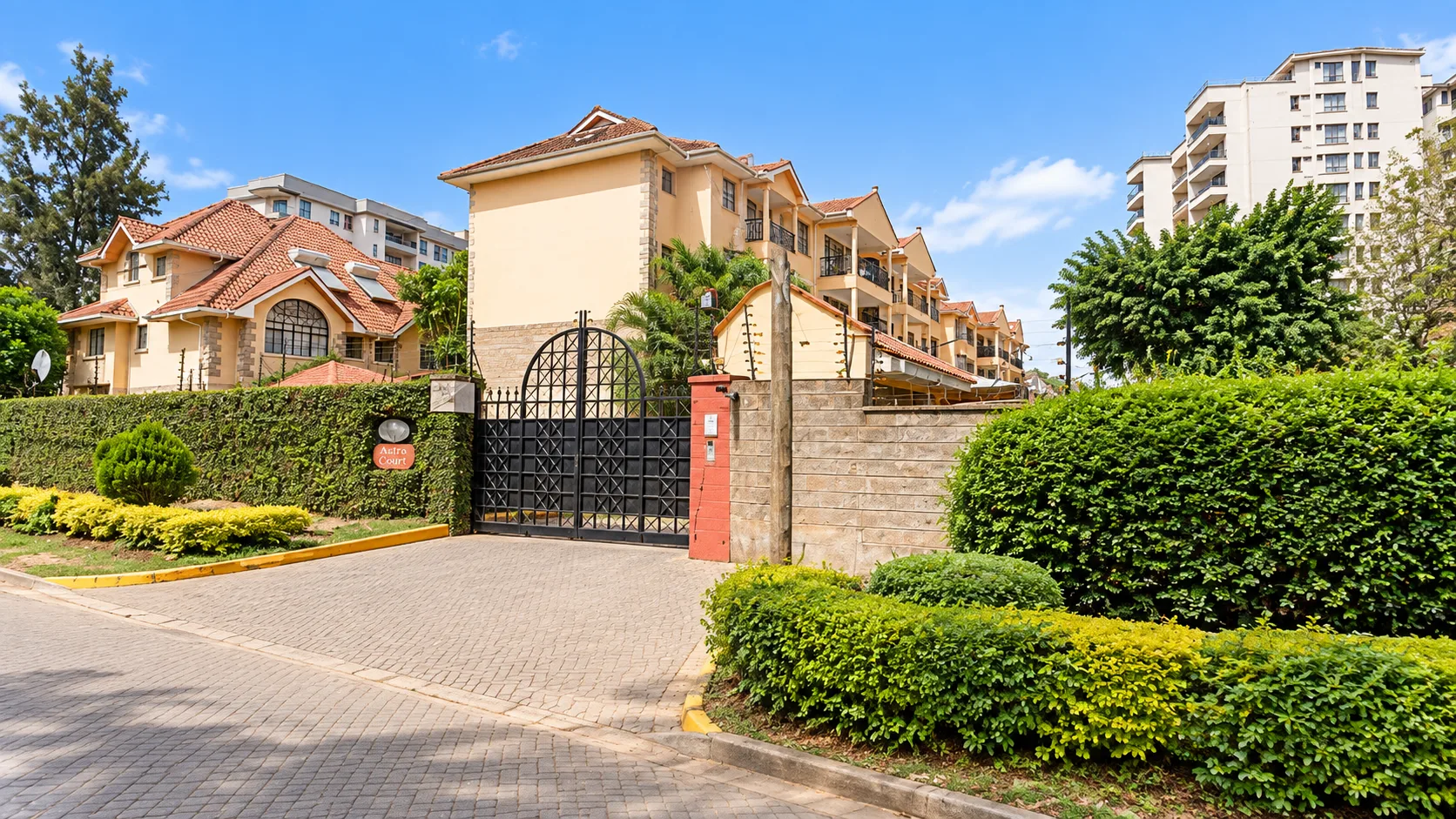 Astra Court apartment development in Kileleshwa